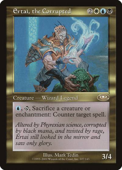 Ertai, the Corrupted PLS-107 Planeshift Magic card
