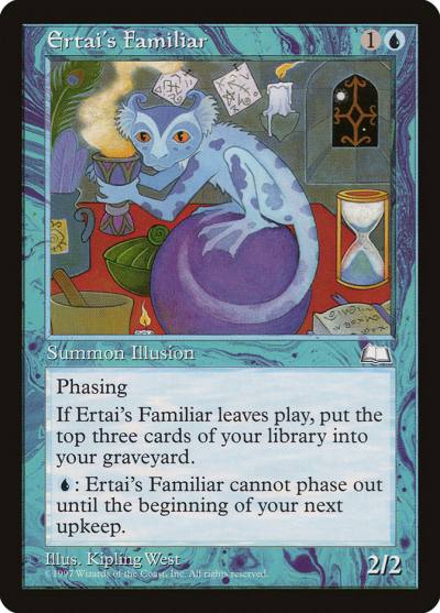 Ertai's Familiar WTH-38 Weatherlight Magic card