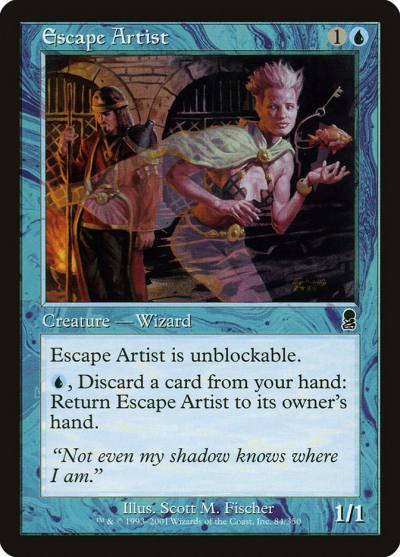 Escape Artist 84 Odyssey Magic card