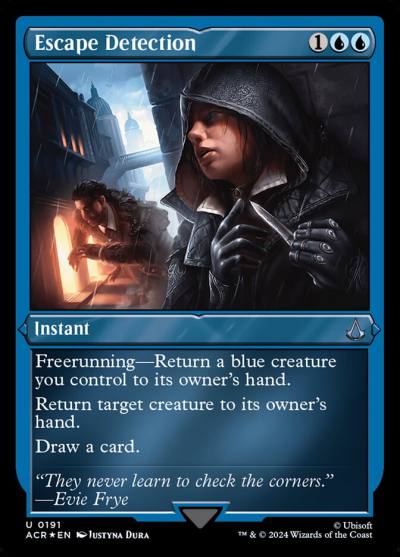Escape Detection ACR-191 Assassin's Creed Magic card