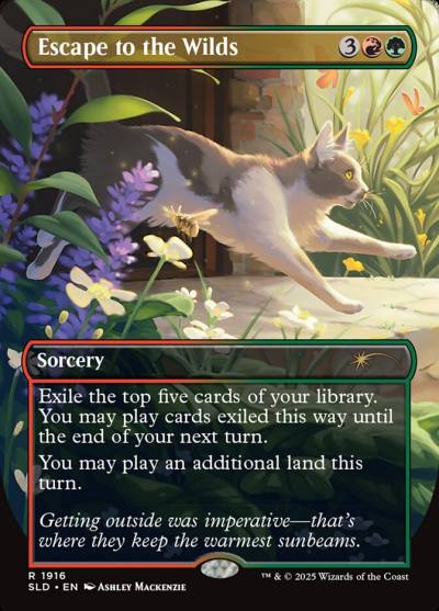 Escape to the Wilds SLD-1916 Secret Lair Drop Magic card