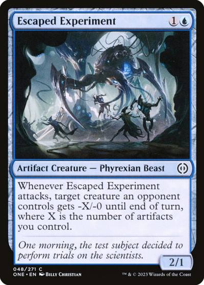 Escaped Experiment ONE-48 Phyrexia: All Will Be One Magic card