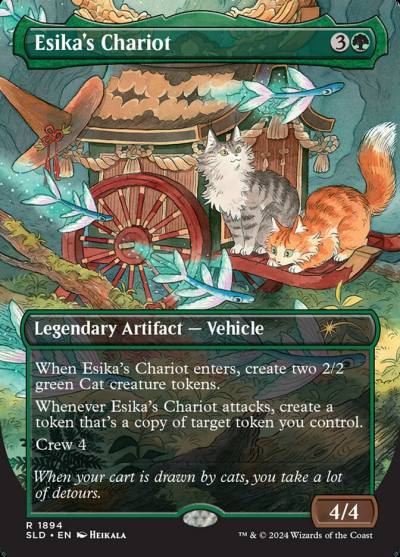 Esika's Chariot SLD-1894 Secret Lair Drop Magic card