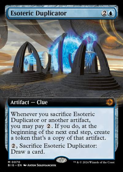 Esoteric Duplicator BIG-70 The Big Score Magic card