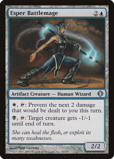 Esper Battlemage 40 Shards of Alara Magic card
