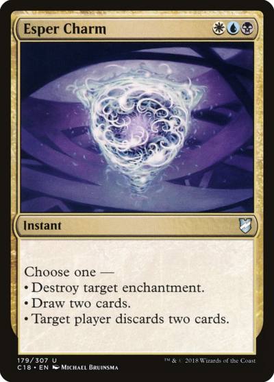 Esper Charm C18-179 Commander 2018 Magic card
