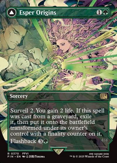 Esper Origins // Summon: Esper Maduin FIN-370 Final Fantasy Magic card