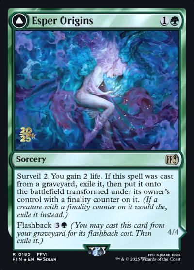 Esper Origins // Summon: Esper Maduin PFIN-185S Final Fantasy Promos Magic card