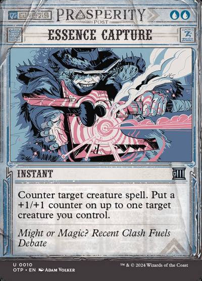 Essence Capture OTP-10 Breaking News Magic card