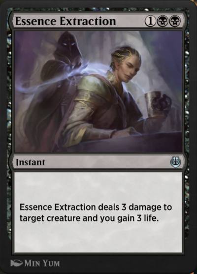 Essence Extraction KLR-83 Kaladesh Remastered Magic card