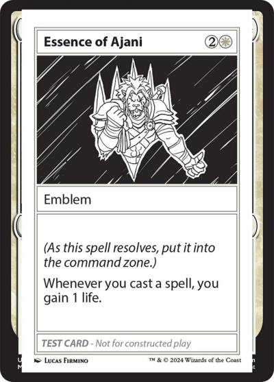 Essence of Ajani MB2-513 Mystery Booster 2 Magic card