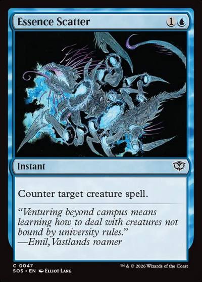 Essence Scatter SOS-47 Secrets of Strixhaven Magic card
