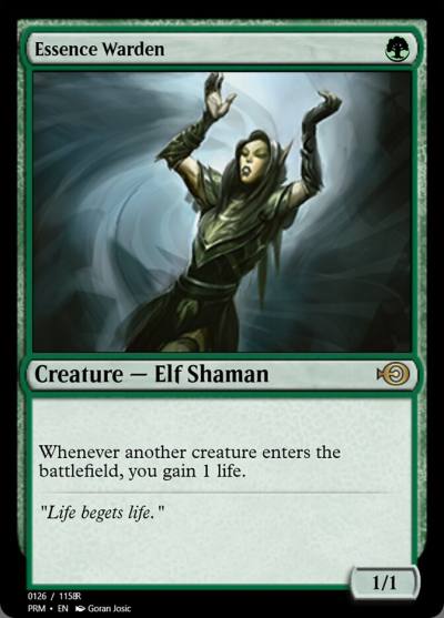 Essence Warden PRM-95481 Magic Online Promos Magic card