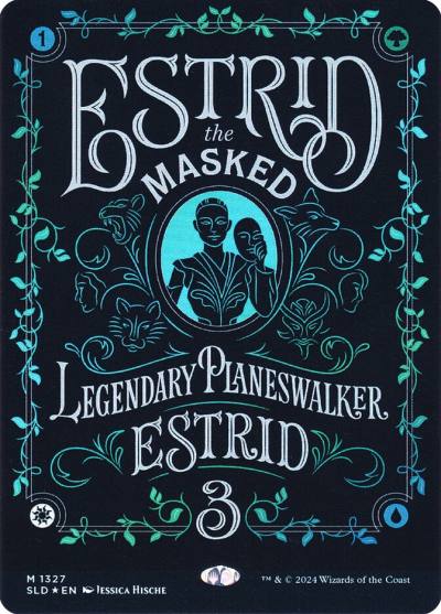 Estrid, the Masked // Estrid, the Masked SLD-1327 Secret Lair Drop Magic card