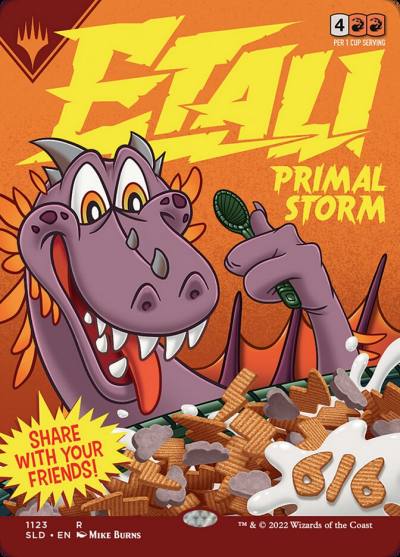 Etali, Primal Storm // Etali, Primal Storm SLD-1123 Secret Lair Drop Magic card