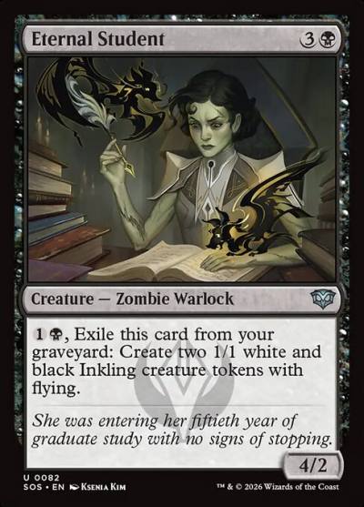 Eternal Student SOS-82 Secrets of Strixhaven Magic card