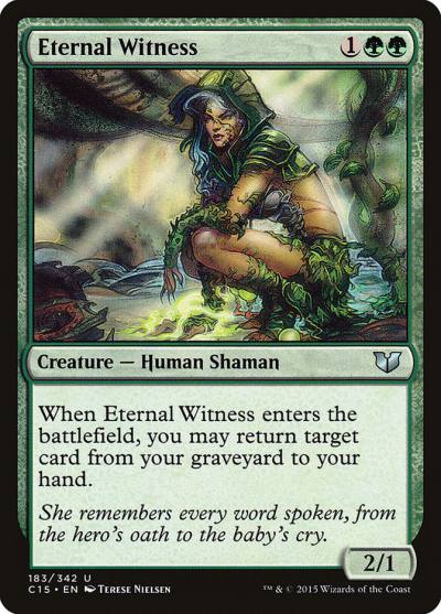 Eternal Witness C15-183 Commander 2015 Magic card