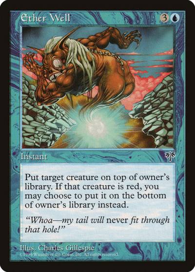 Ether Well MIR-65 Mirage Magic card