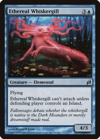 Ethereal Whiskergill LRW-60 Lorwyn Magic card