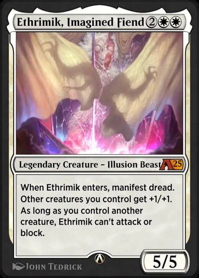 Ethrimik, Imagined Fiend YDSK-1 Alchemy: Duskmourn Magic card