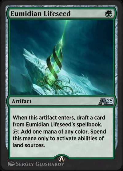 Eumidian Lifeseed YEOE-19 Alchemy: Edge of Eternities Magic card