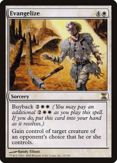 Evangelize TSP-16 Time Spiral Magic card