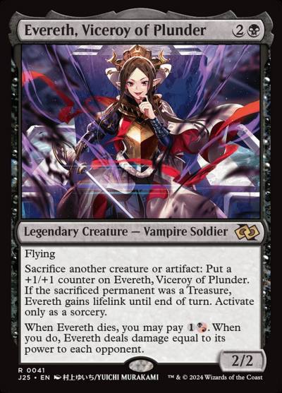 Evereth, Viceroy of Plunder J25-41 Foundations Jumpstart Magic card