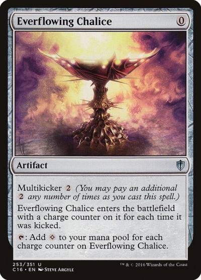 Everflowing Chalice C16-253 Commander 2016 Magic card