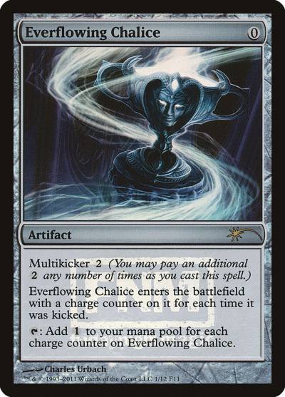 Everflowing Chalice F11-1 Friday Night Magic 2011 Magic card