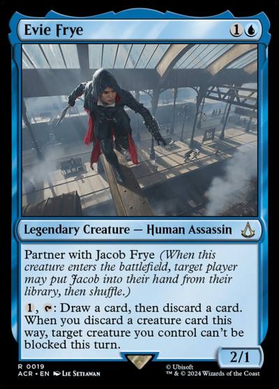 Evie Frye ACR-19 Assassin's Creed Magic card