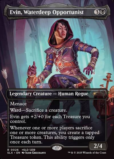 Evin, Waterdeep Opportunist SLX-26 Universes Within Magic card