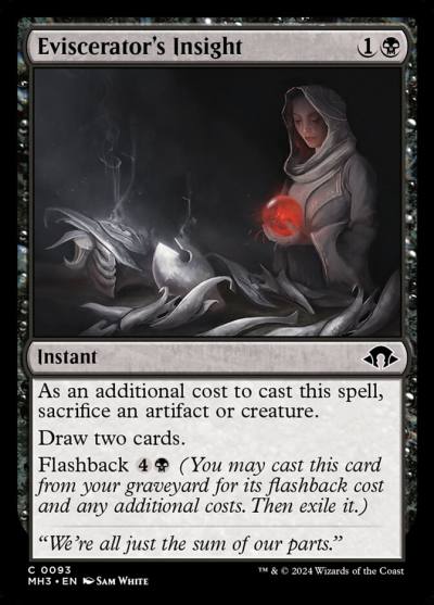 Eviscerator's Insight MH3-93 Modern Horizons 3 Magic card