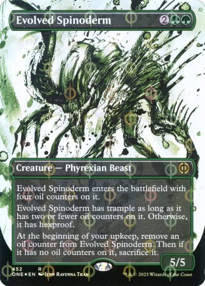 Evolved Spinoderm ONE-452 Phyrexia: All Will Be One Magic card