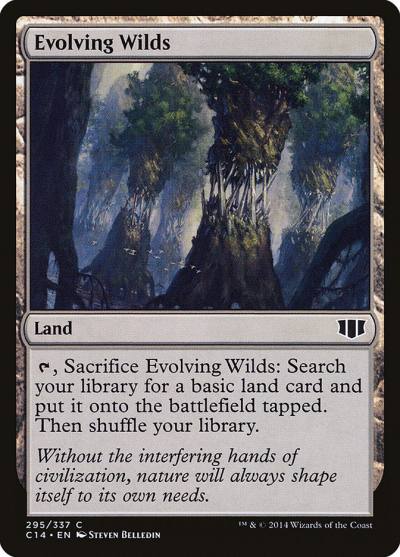 Evolving Wilds C14-295 Commander 2014 Magic card