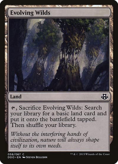 Evolving Wilds DDO-58 Duel Decks: Elspeth vs. Kiora Magic card