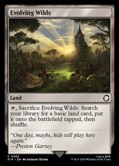 Evolving Wilds PIP-263 Fallout Magic card