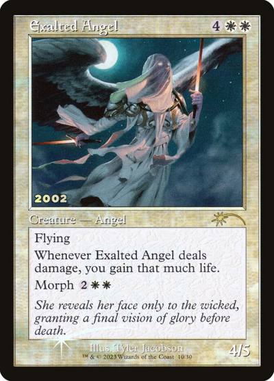 Exalted Angel P30A-10 30th Anniversary Play Promos Magic card