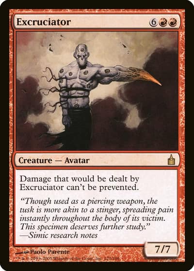 Excruciator 121 Ravnica: City of Guilds Magic card