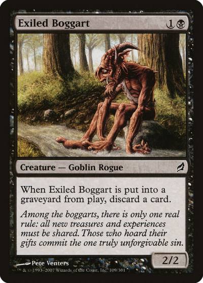 Exiled Boggart LRW-109 Lorwyn Magic card