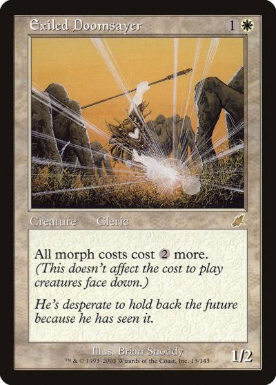Exiled Doomsayer SCG-13 Scourge Magic card