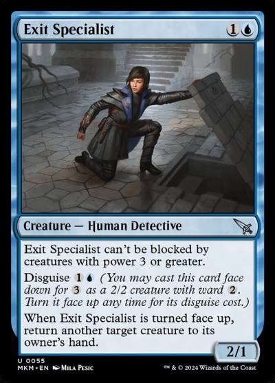 Exit Specialist 55 Murders at Karlov Manor Magic card
