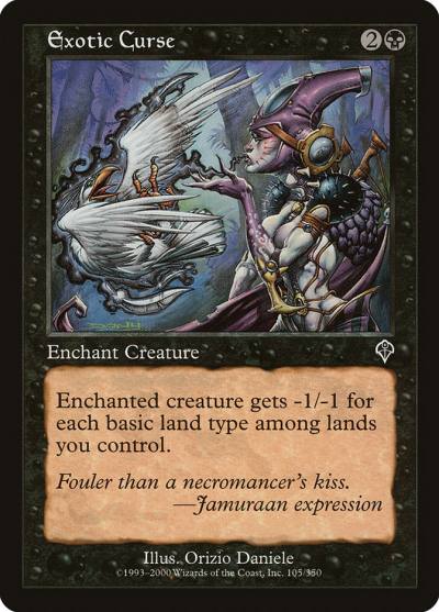 Exotic Curse INV-105 Invasion Magic card