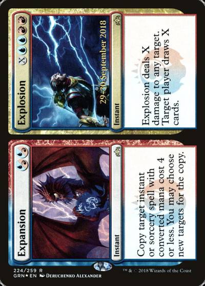 Expansion // Explosion PGRN-224S Guilds of Ravnica Promos Magic card