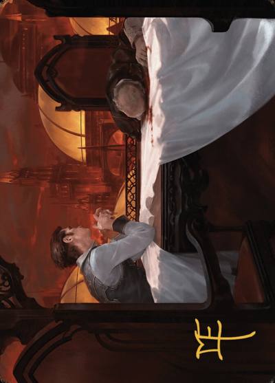 Expedited Inheritance // Expedited Inheritance AMKM-12 Murders at Karlov Manor Art Series Magic card
