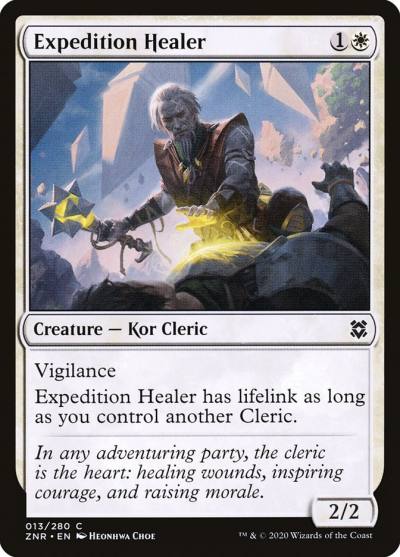 Expedition Healer 13 Zendikar Rising Magic card