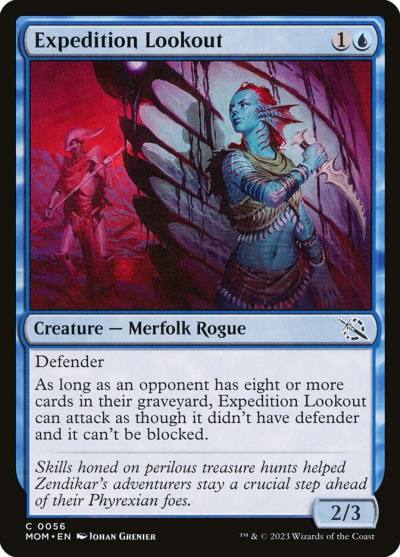 Expedition Lookout 56 March of the Machine Magic card