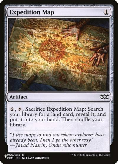 Expedition Map PLST-2XM-255 The List Magic card