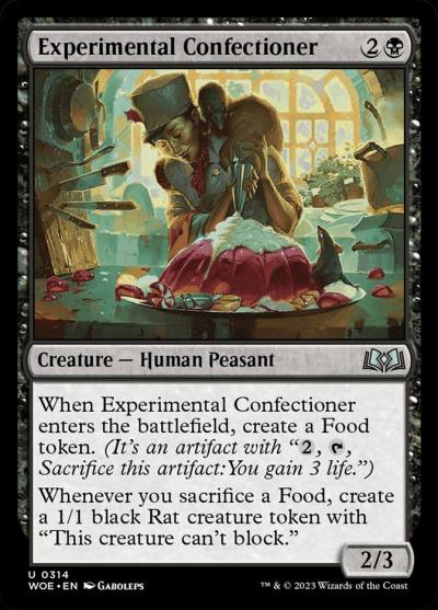 Experimental Confectioner 314 Wilds of Eldraine Magic card