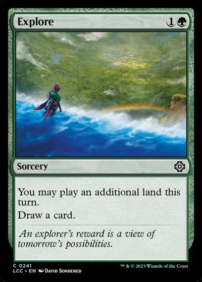 Explore LCC-241 The Lost Caverns of Ixalan Commander Magic card