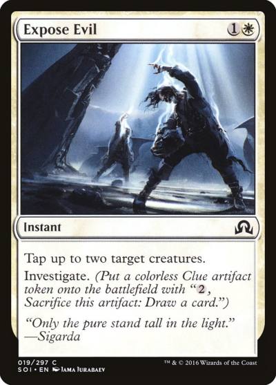 Expose Evil SOI-19 Shadows over Innistrad Magic card